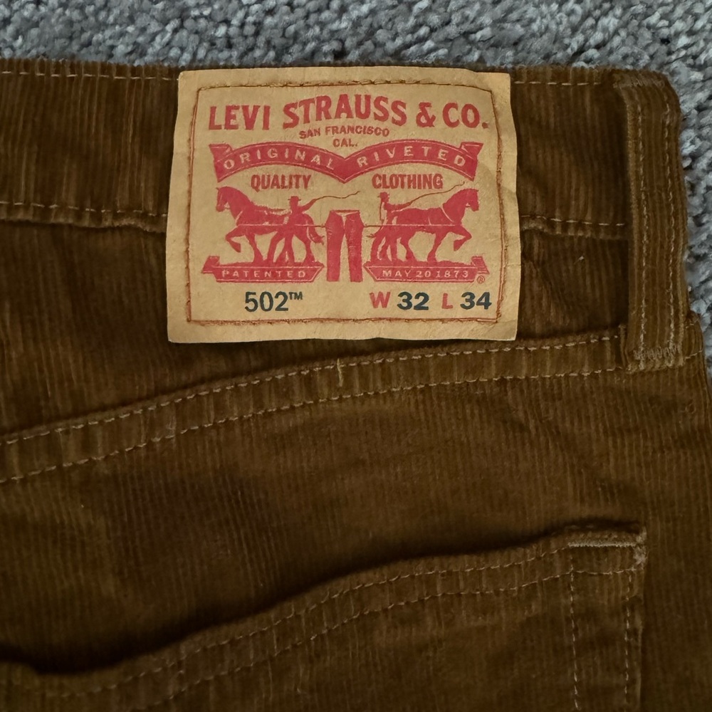 Levi Corduroy 502 Pants